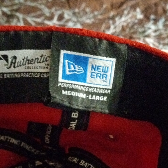 Boston Red Sox New Era Hat Red Official Batting Practice Cap Hat - Picture 7 of 12